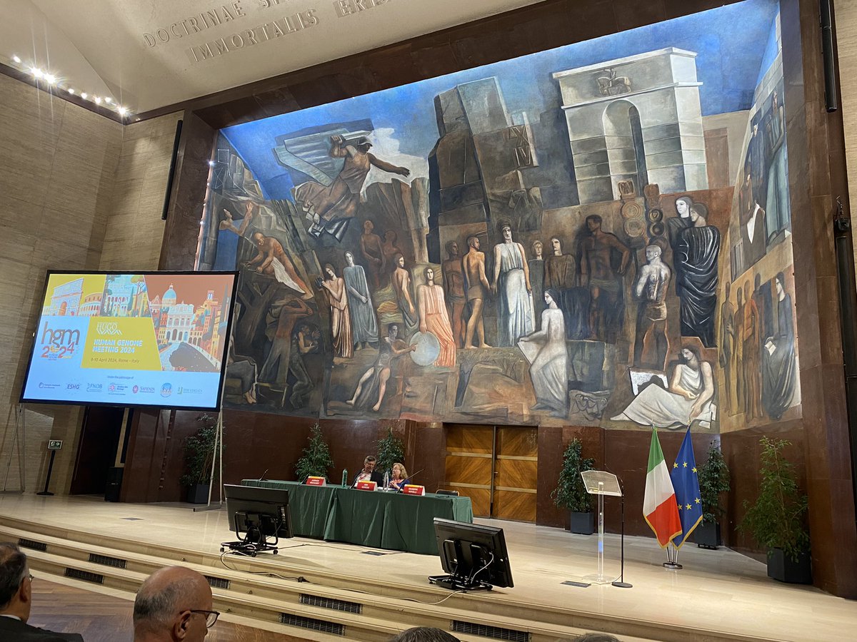 Piero Carninci (@carninci) on Twitter photo Almost starting the main sessions at the #HGM24 !
In the magnificent “Aula Magna” of La Sapienza (waiting for some authorities for greetings and speeches). Almost starting the main sessions at the #HGM24 !
In the magnificent “Aula Magna” of La Sapienza (waiting for some authorities for greetings and speeches).