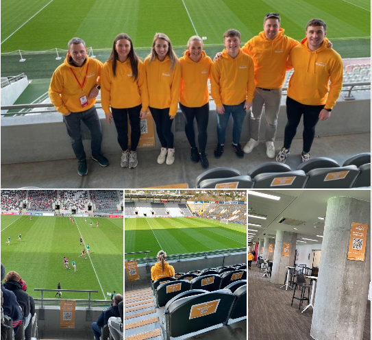 Another successful deployment for <a href="/Skippio_app/">Skippio</a> and super feedback at <a href="/PaircUiCha0imh/">SuperValu Páirc Uí Chaoimh</a> . Big thanks to the catering team on site. The sun even shone for us. We'll be back soon for a bit of 🏐 and 🎸 #nomorequeues #theboss