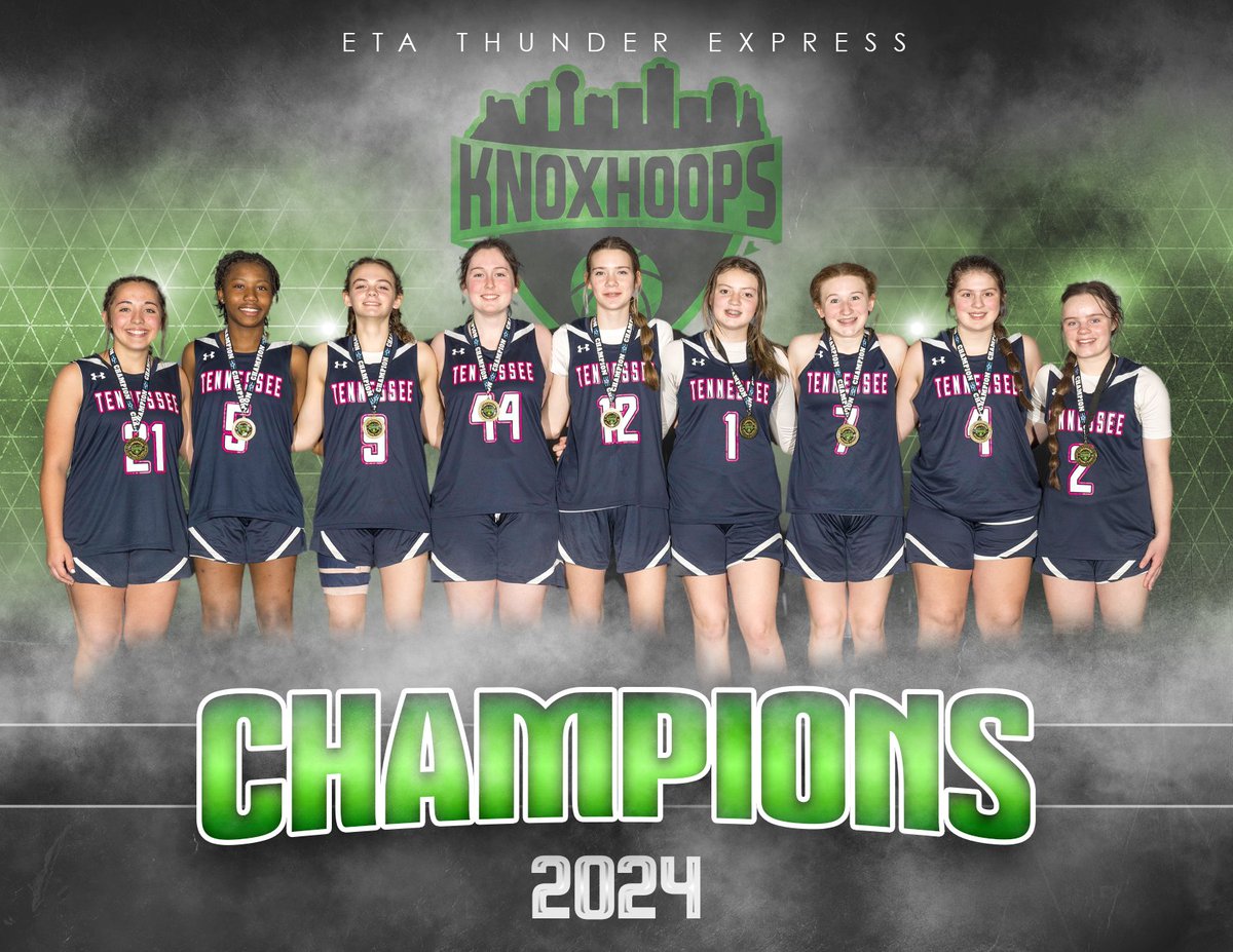 ETAThunder2k28's tweet photo. Busy weekend at the KnoxHoops Spring Fling Tournament going 5-0. 
Scored combine 264 to our opponents 137. Didn't play our best all weekend, but was able to continue to play as a team and pull out the wins. https://t.co/SgL8iptl0w