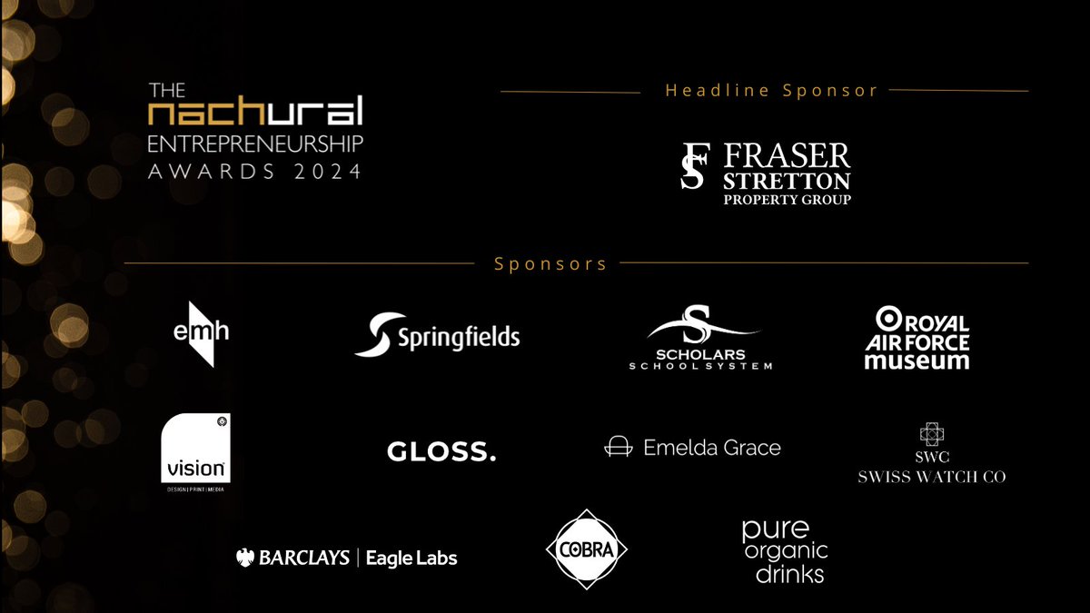 Nachural would like to take this opportunity to thank all our sponsors for The Nachural Entrepreneurship Awards 2024. Thank you for helping us to identify and highlight talent in the region. #nachent24 #headlinesponsor #sponsors #connect #influence #celebrate