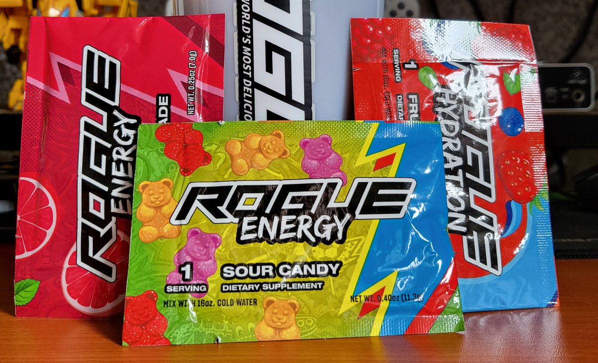 Just got my <a href="/TheRogueEnergy/">Rogue Energy</a> affiliate bundle and let me tell you the flavours are insanely good ❤️