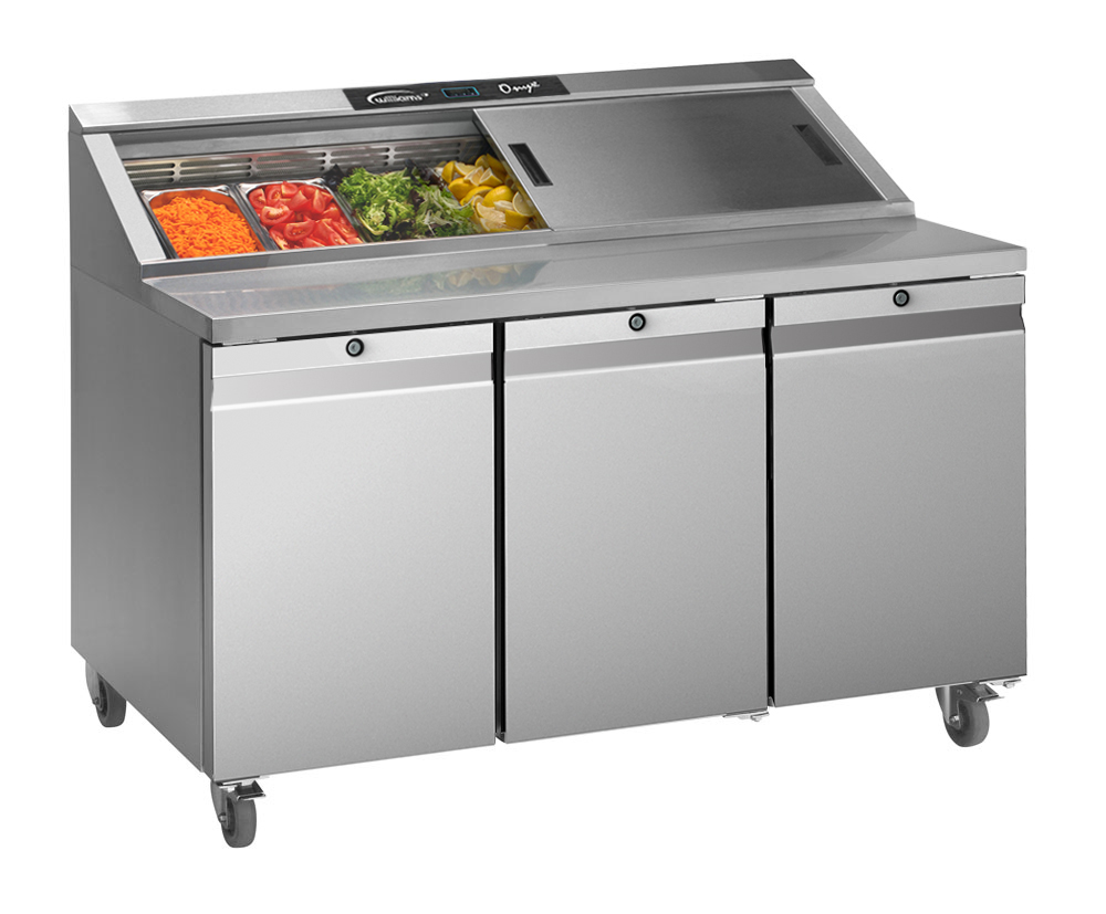 Williams has launched latest versions of its Onyx prep stations, with a sleek new look complementing the innovative features under the hood that deliver energy efficient performance & ensure food safety williams-refrigeration.co.uk/news/product-l… #refrigeration #newlaunch #prepstation #foodwells