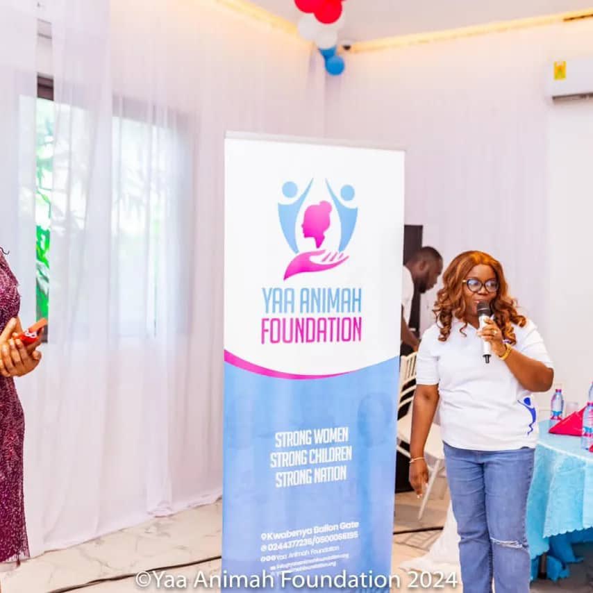 yaaanimahfound's tweet photo. The Unveiling of the foundation Logo, where the symbols were interpreted by the Executive Director

The Head of the woman symbolizes a mother who is full of generosity 

The other two symbolizes children bother male and female, so in all this affirms the key focus of the YAF https://t.co/YuJLlciwil