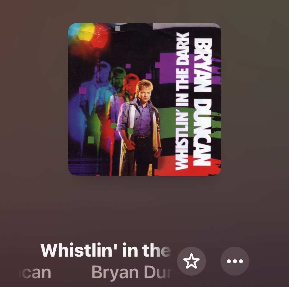 Today’s fave @Bryan_Duncan /@LunaticFriend2 song is “Whistlin’ In The Dark”
Something I feel like I do often…
#bryanduncan #lunaticfriend #JesusIsComingSoon #IFollowJesusBecause #ItsInTheBible #HeresYerSign #WordsToLiveBy #nutshellsermons #Jesus #Music #cool #awesome