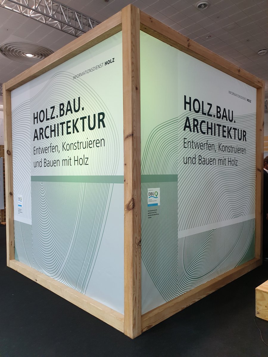 Zu Gast an der Frankfurt University of Applied Sciences: die Wanderausstellung #HOLZ.BAU.ARCHITEKTUR ist vom 15. bis 29. April 2024 am Fachbereich 1 #Architektur · Bauingenieurwesen · Geomatik zu sehen. Weitere Termine unter: deutscher-holzbaupreis.de/holzbauarchite…