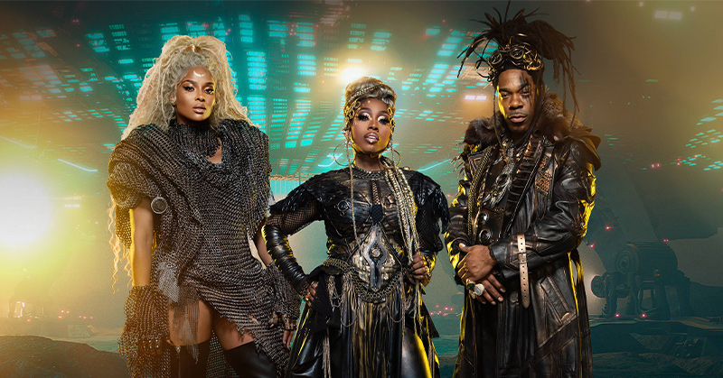 JUST ANNOUNCED!👽OUT OF THIS WORLD - The Missy Elliott Experience is heading to FLORIDA with Ciara, Busta Rhymes and Timbaland! Tickets go on sale Friday, April 12th at 10am local.🙌🏾 👽 7/24 | Tampa | @AmalieArena 👽 7/25 | Sunrise | @AmerantArena