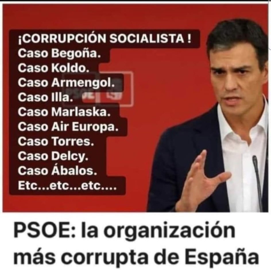 @PSOE @estherpcamarero Lecciones vosotros..NINGUNA
