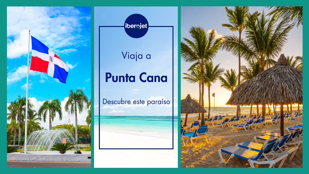 Descubre el paraíso en la tierra con Iberojet. Punta Cana te espera con playas de ensueño, actividades emocionantes y momentos inolvidables. 🌴✨ #ElVueloQueSueñas 👉bit.ly/3IKbJiq