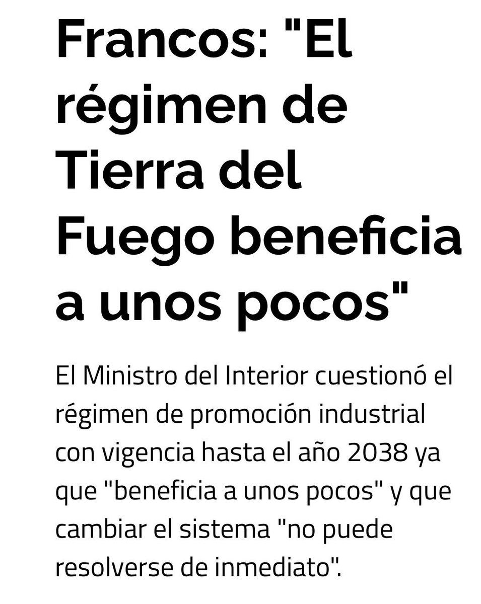 El régimen de promoción impulsa en la provincia y la región la potencia de trabajo industrial entre otras actividades que permitieron crecer a esta provincia desde hace más de 50 años mismo tiempo que los fueguinos la defienden de la mirada centralista y miopía .