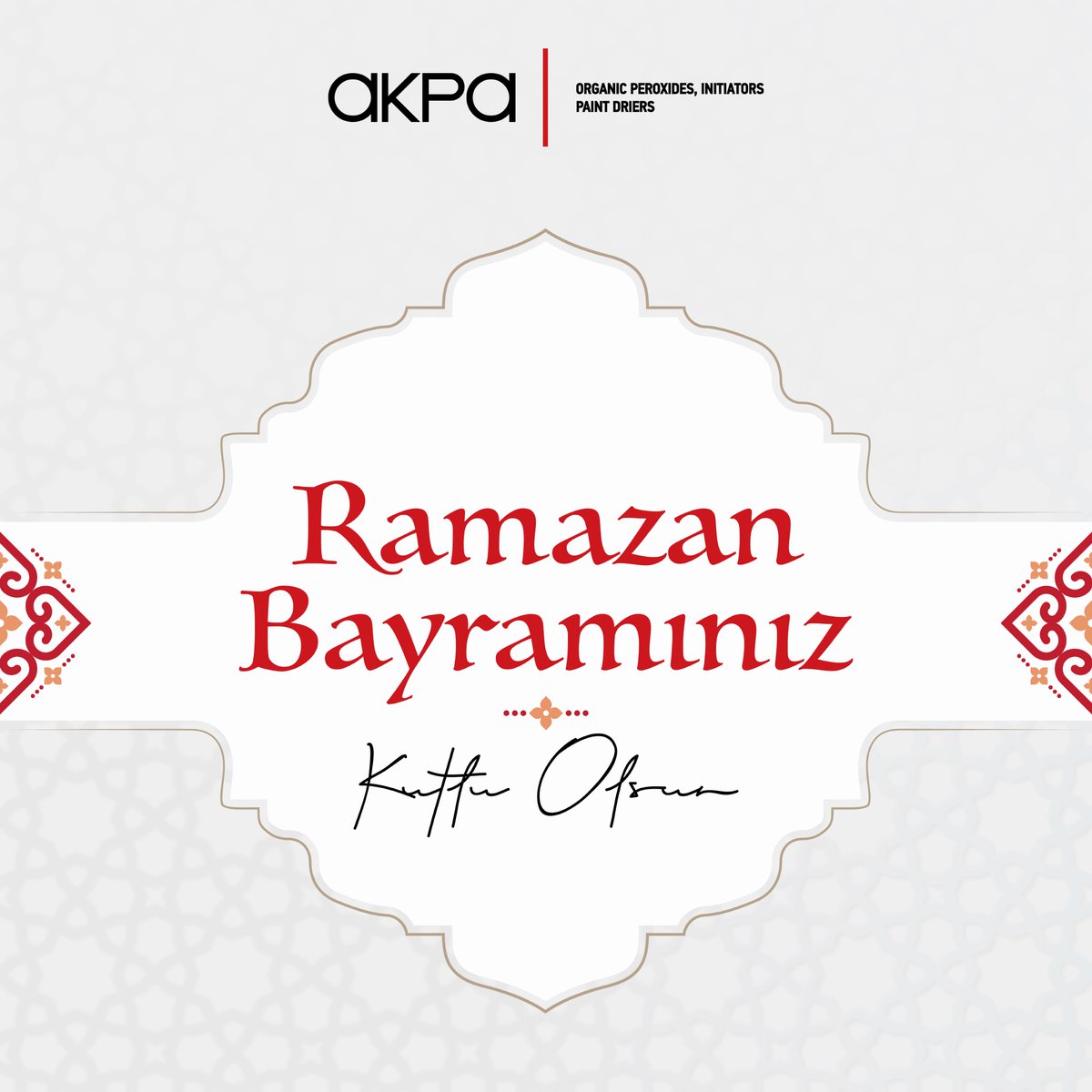 akpakimya's tweet photo. Tüm sevdiklerinizle mutlu ve sağlıklı bir bayram geçirmeniz dileğiyle, iyi bayramlar dileriz.

#AkpaKimya #RamazanBayramı https://t.co/XPn82etAIR