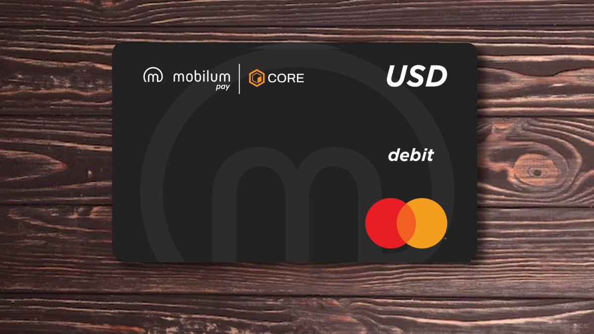 Introducing @CoreDAO_ORG x @mobilumofficial co-branded crypto card. CoreDAO’s users will be able to sign up and activate a crypto card for all your crypto-fiat on and offramps and spending globally. Spend $CORE on your everyday transactions.