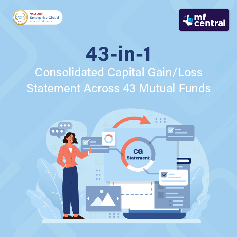 Tax return filing season has begun! Simplify it with the MFCentral's Capital Gain statement which consolidates Capital gain/loss across 43 Mutual Funds. It can't get easier than this. Download your statement now: bit.ly/4arG5Sy