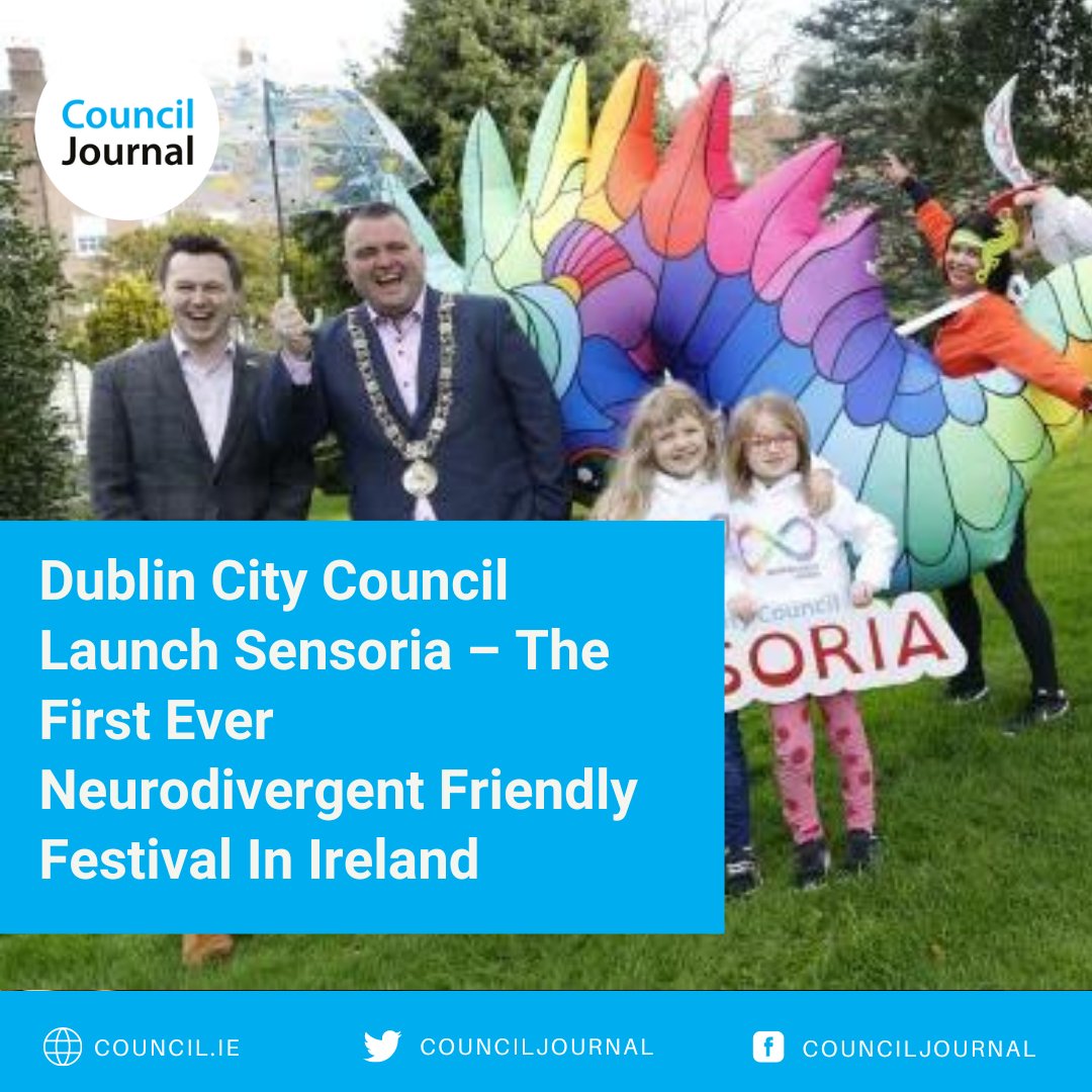 Dublin City Council Launch Sensoria – The First Ever Neurodivergent Friendly Festival In Ireland Read more: council.ie/dublin-city-co… #dublincitycouncil #autismawareness #neurodiversity #festival