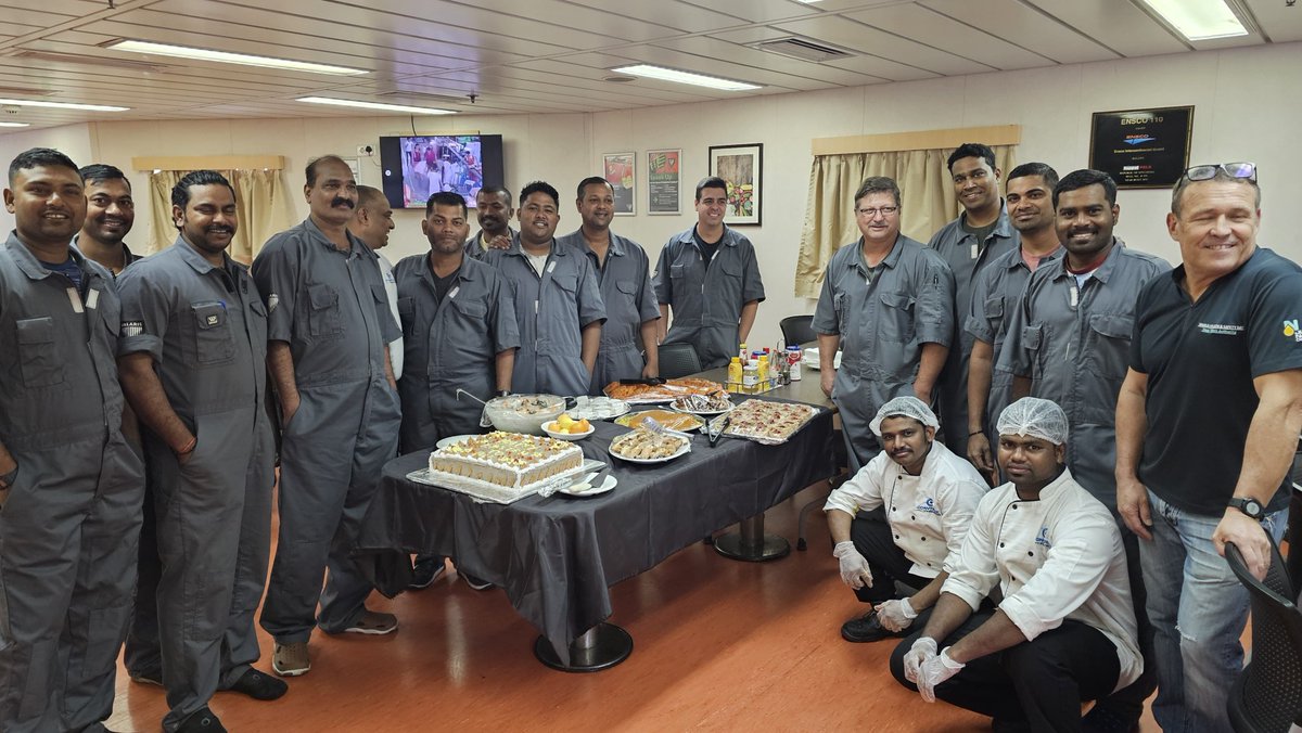 Employees on our rigs enjoyed Easter with their rig families. Kudos to the galley crews, who did a fantastic job decorating and cooking delicious meals.

#Easter #wearevalaris #riglife #valarisfamily
