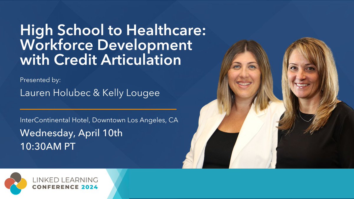 EmergeEdu's tweet image. Join us Wednesday, April 10th at 10:30AM leading a conversation on &quot;High School to Healthcare: Workforce Development with Credit Articulation&quot;. 

🤝 Let&apos;s Connect!

#LinkedLearningConference #WorkforceDevelopment #CareerReadiness #EmergeEdu #Healthcare