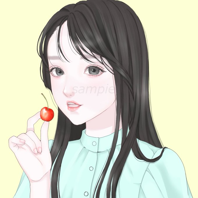 「cherry holding food」 illustration images(Latest)