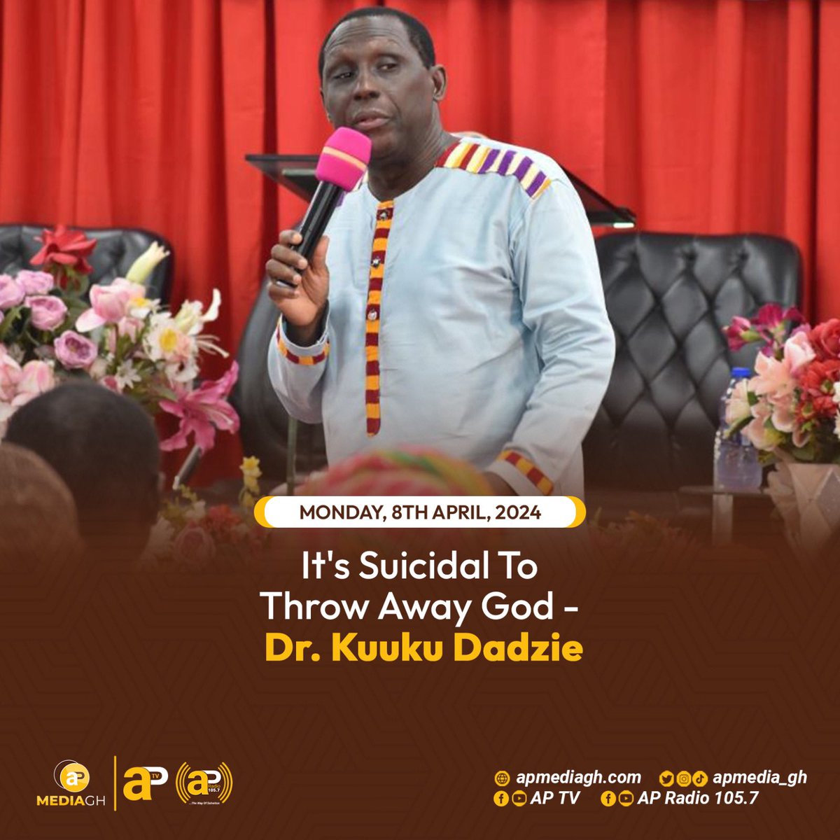 It’s suicidal to throw away God - Dr. Kuuku Dadzie 

#APTV #APNEWS