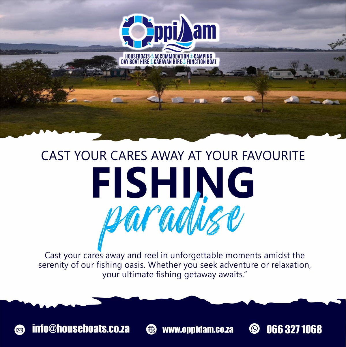 Oppidam1's tweet photo. Exciting News for Fishing Enthusiasts! Dive into the Ultimate Waterfront Living Experience at OppiDam!
Booking our houseboat accommodation (up to five people) opens the door to a 24/7 fishing paradise right outside your doorstep. #OppiDamFishing #WaterfrontLiving #2024Adventure https://t.co/zmpzZhFD83