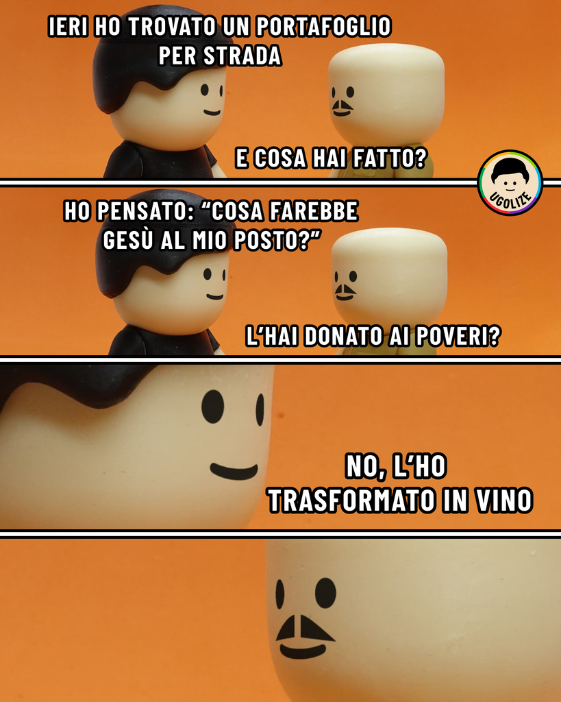 Ugolize's tweet photo. Non penso che Gesù avesse fatto proprio così... https://t.co/jGygwajx6g