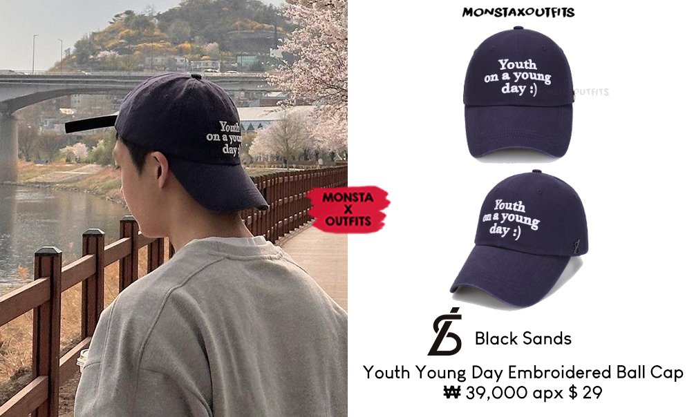 Hyungwon X Black Sands
240408 #coenffl Instagram Update  

🛍️ Youth Young Day Embroidered Ball Cap
musinsa.com/app/goods/3276…

#몬스타엑스 #MONSTA_X 
#형원 #MX_O_HW #MONSTAX
@OfficialMonstaX