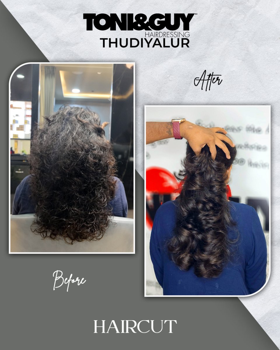 Transforming locks and reviving style at Toni & Guy Thudiyalur! 💇♀️✨ Elevate your look with our expert hairmakeover services. Step into a world of creativity and sophistication. Book your appointment now and let your hair steal the spotlight!