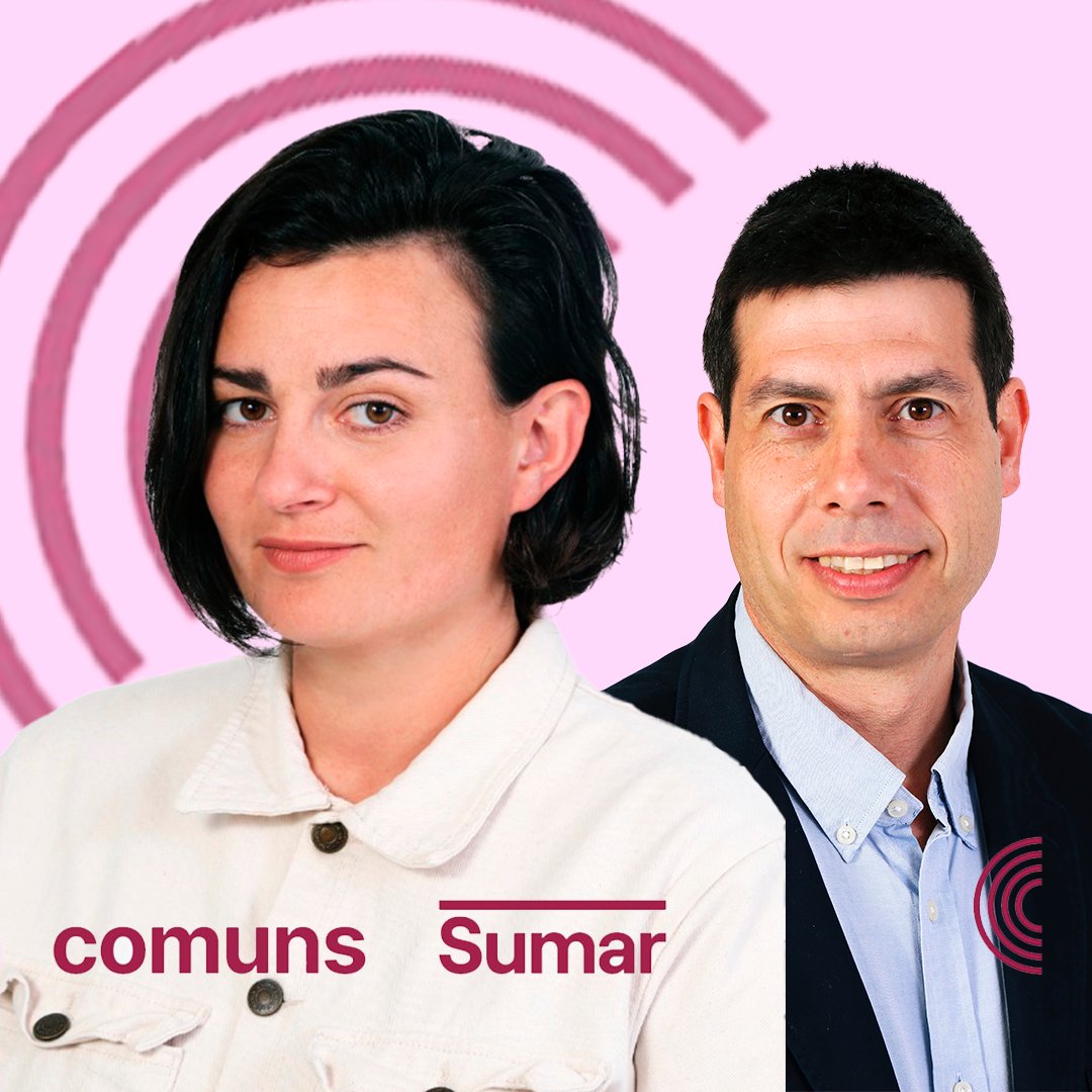 Des d'En Comú L'escala estem molt contentes de tenir representació a la llista de COMUNS-SUMAR per Comarques Gironines. <a href="/SomComuns/">Comuns</a> <a href="/sumar/">Sumar</a> 

Clàudia Mallart com a número 6 i <a href="/aponsramos/">Albert Pons Ramos</a>  com a número 15 donen suport a la llista encapçalada per <a href="/eloibadia/">Eloi Badia Casas</a>  i <a href="/AnnaPortilloC/">Anna Portillo</a>