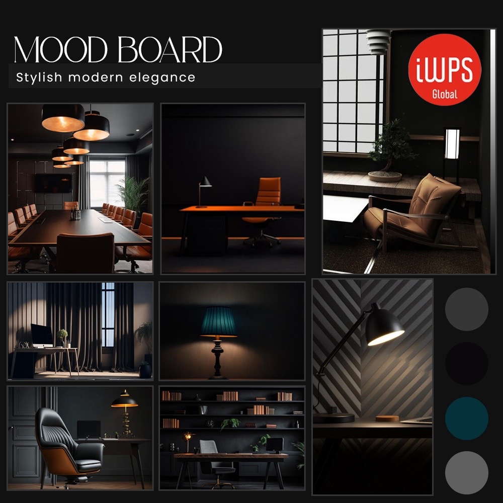 At IWPS Global we create the perfect blend of functionality and aesthetics. 

Discover the magic behind every design choice in our latest mood board, featuring elements that inspire and magnify your work space !!

#corporateinteriors #interiordesigning
#workspacegoals