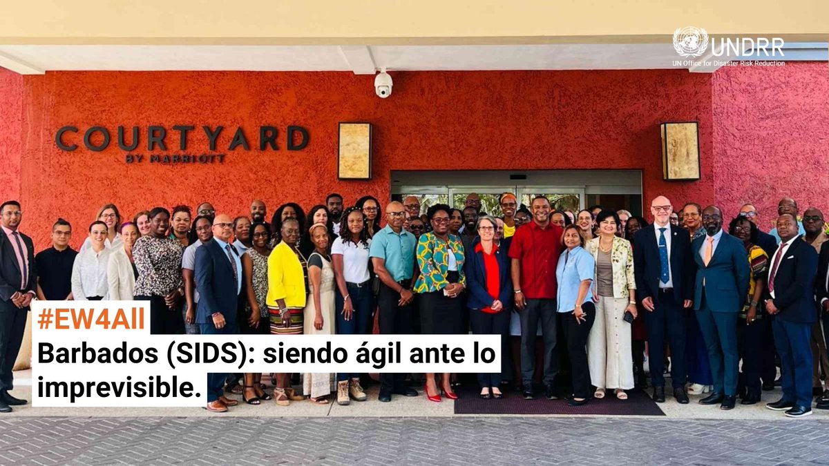 ☀Al invertir en sistemas de alerta temprana multi-amenaza, Barbados tiene como objetivo mitigar los impactos de los desastres y salvaguardar sus comunidades y recursos para las generaciones futuras. #MHEWS #AlertaTemprana #CaribbeanResilience @USAID