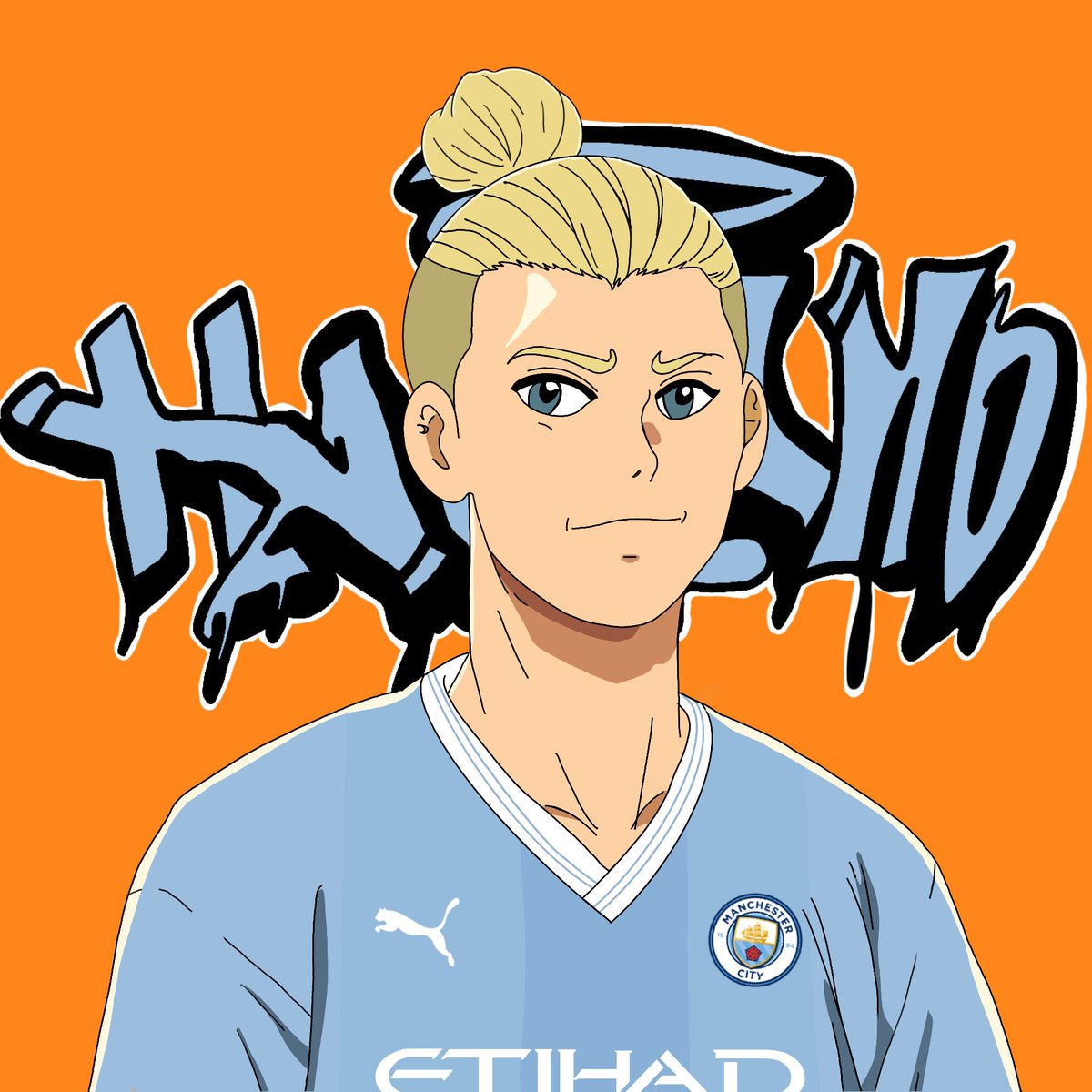 to celebrate the opening of <a href="/lucidbtc/">Lucid</a>’s dc server i decided to make my very first fanart! its just felt right for haaland 🐐to be my first hehe will definitely rock this pfp in the discord server! cant wait to hav fun with the lucid community 🧡🧡 #DREAMER <a href="/HatoETH/">Hato</a> <a href="/chivas_web3/">Chivas</a>