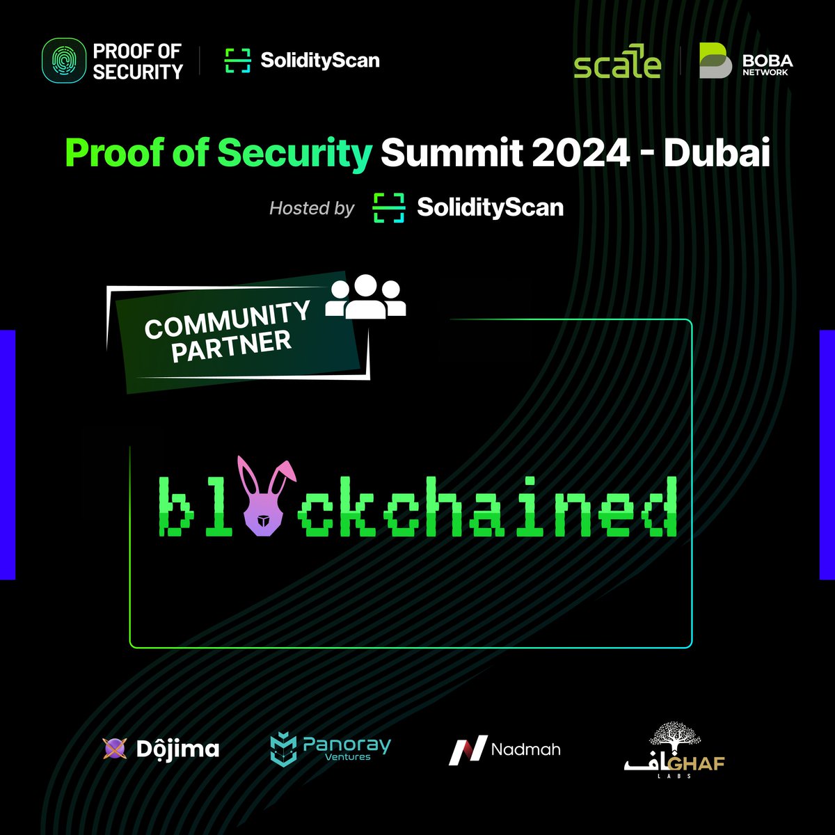 Big News! <a href="/blockchainedind/">BlockchainedIndia</a> joins us as a Community Partner for Proof of Security Summit 2024 Dubai. Get ready for some groundbreaking discussions!

Link to register: lu.ma/Proofofsecurit…