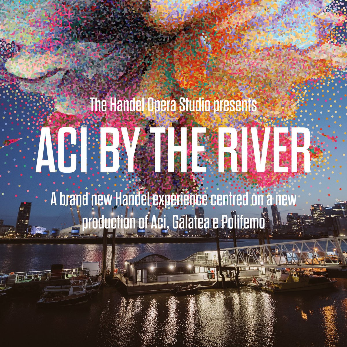 This week, the final Lunchtime at the Charterhouse concert features leader of the @AAMorchestra @BojanCicic and harpsichordist @devinemusicman. For the rest, the highly anticipated new production of Aci by the River takes place at Trinity Buoy Wharf Lighthouse.