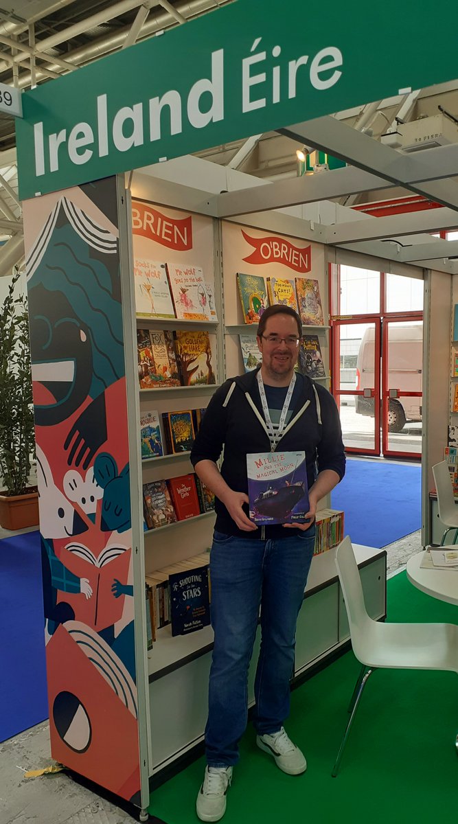 We're thrilled to be at the Bologna Children's Book Fair! Come by and chat books with us! 📚 A huge thank you to @culture_ireland for their support. @BoChildrensBook #Bcbf24