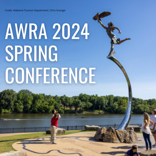 2 big events today! The #AWRA2024 Spring Conference kicks off in Tuscaloosa, AL & the solar eclipse will travel 1,500 mph across the path of totality. Where are you watching? Conference attendees get your glasses at the Alabama Water Institute booth! awra.org/2024SpringConf…