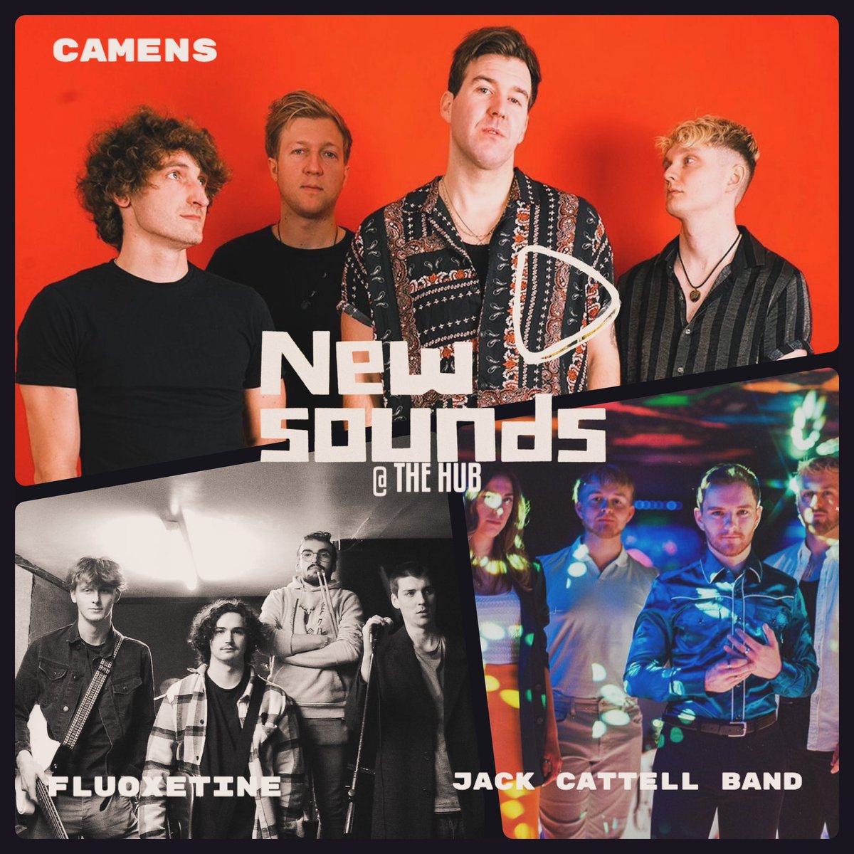 Selling fast warning!! 
New sounds <a href="/thehubatstmarys/">The Hub At St Mary's</a> presents <a href="/camensuk/">CAMENS</a> @jackcattellband and Fluoxetine this Friday (12/4/24)!
🎟️ tinyurl.com/camenshub
🎟️ + 💿 preorder tinyurl.com/CamensHubAndAl…
#lichfield #newmusic #whatsonlichfield #livemusic