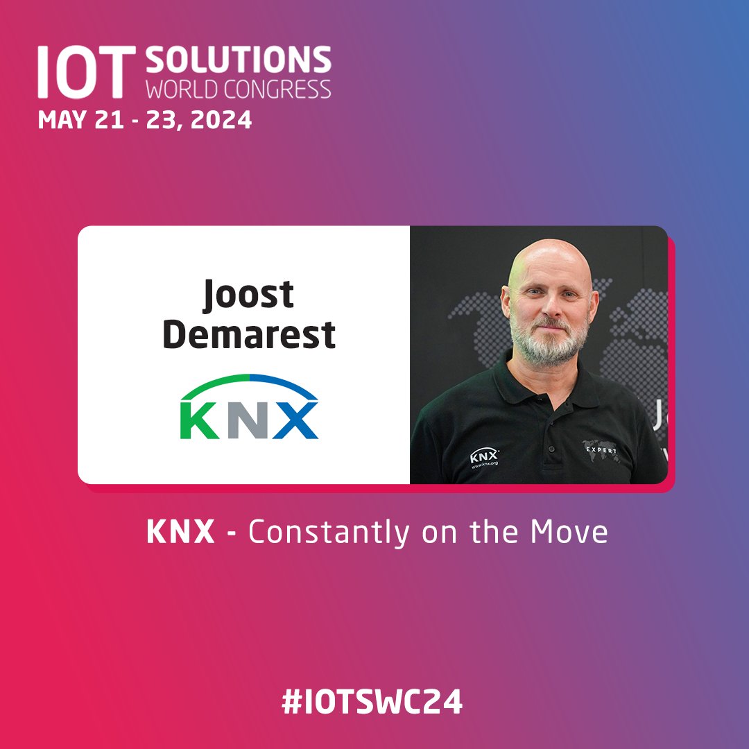 ⚡Join Joost Demarest at the #IOTSWC24 for the #keynote 'KNX – Constantly on the Move'! Experience the evolution of @KNXassociation, a technology synonymous with robustness & innovation, which has maintained backward compatibility throughout its history 🔗 loom.ly/B35gdt4