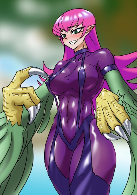 米版ハーピィは全員ドスケベぴっちりインナーで露出0なので青少年のなんかもご安心 