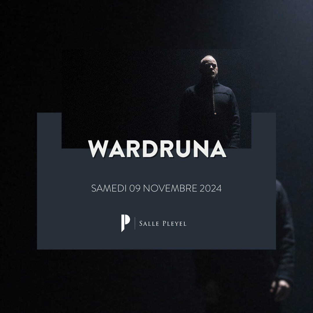 🎙️[ ANNONCE ]🎙️ Le groupe norvégien @wardruna sera à la Salle Pleyel en novembre 2024 dans le cadre de leur tournée mondiale ! Découvrez dès maintenant leur nouveau single 'Hertan' 🎶 🎫 MEV : 12/04 - 10H00 tinyurl.com/34arm64r