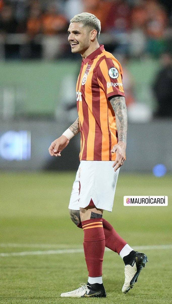 Dünya yıldızı mauro icardi 💛♥️ #Galatasaray #GSFC2024 #mauroicardi