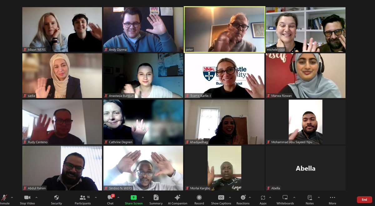 We had a fantastic call with our colleagues from Ciac. They are a fellow refugee charity based in Parma, Italy who we are working with as they set up their own advisory panel. We have so much to learn from each other and we are so grateful to have made this connection with them!