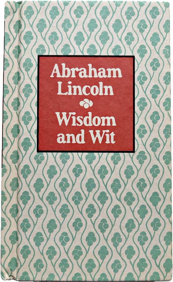 Abraham Lincoln Wisdom And Wit 
Illustrated Peter Pauper Press Gift Book 
1965 #AbrahamLincoln #Wisdom #quotes #Lincolnquotes #abelincoln #Illustrated #PeterPauperPress #GiftBook #1960s #AmericanHistory #humor #Quotations #presidents --<> bleakhousebookshop.etsy.com/listing/171117…