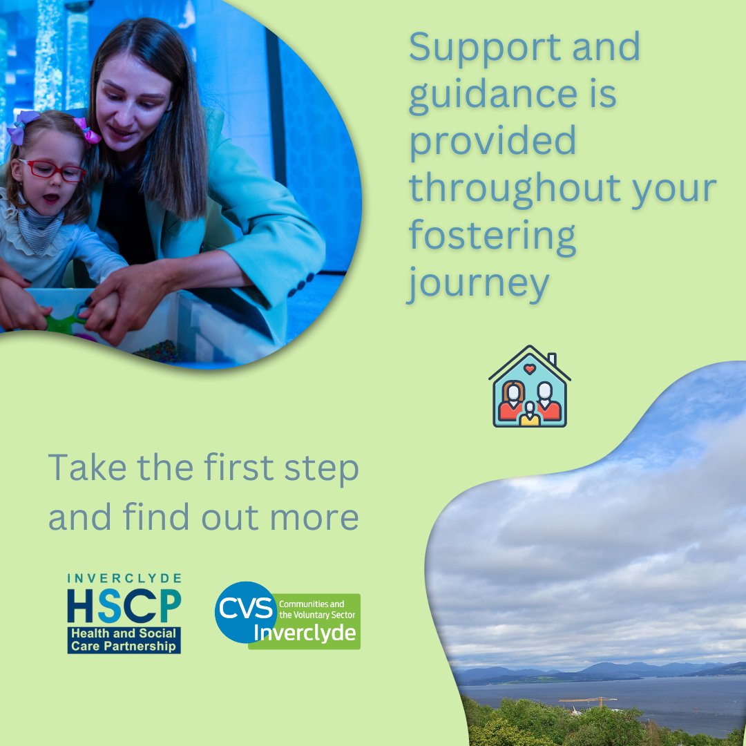 Fostering a child or young person will transform their life and yours. The thought of the process may be overwhelming but you will be supported and guided throughout your fostering journey. Take the first step and find out what is involved: inverclyde.gov.uk/health-and-soc…