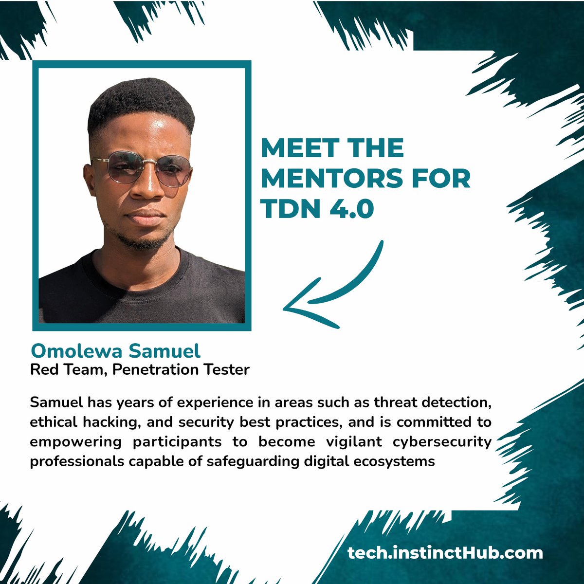 InstinctHub's tweet image. 🔒 Meet Samuel, your cybersecurity mentor and master of the red team! As a seasoned penetration tester, Samuel brings real-world experience to the table, guiding you through the intricacies of cybersecurity.
.
.
.
.
#TechDiversity #CybersecurityMentor