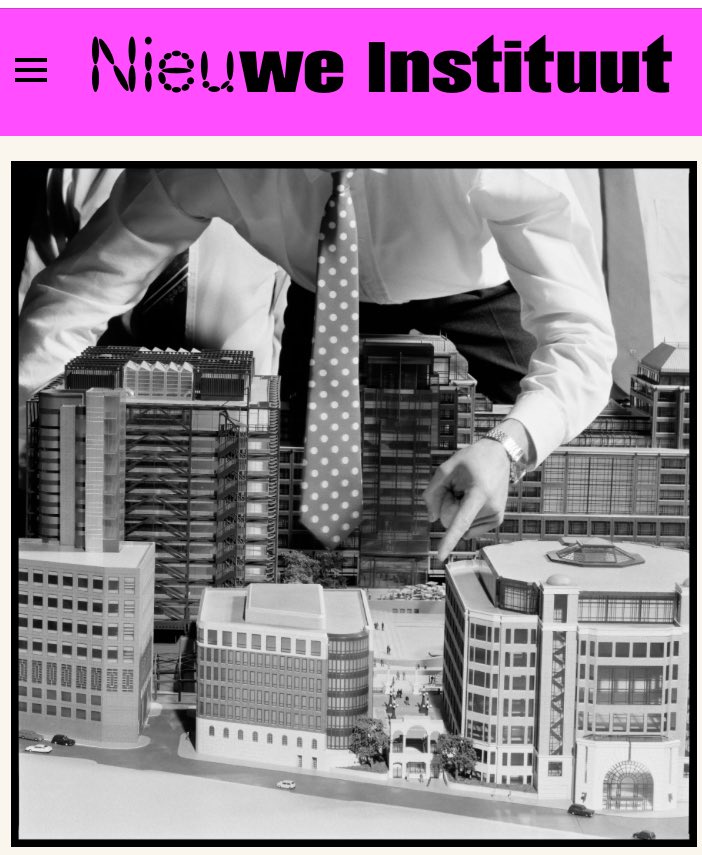 amyrachelthomas's tweet photo. Just a few more days until our event: Show Me The Money! at @NieuweInstituut, Rotterdam. Alongside Helena Mattsson and Reinhold Martin we will be discussing architecture, deregulation and the city, and launching two books! Reserve tickets here:
https://t.co/YX7oXMhIBV https://t.co/K6weo9TRid