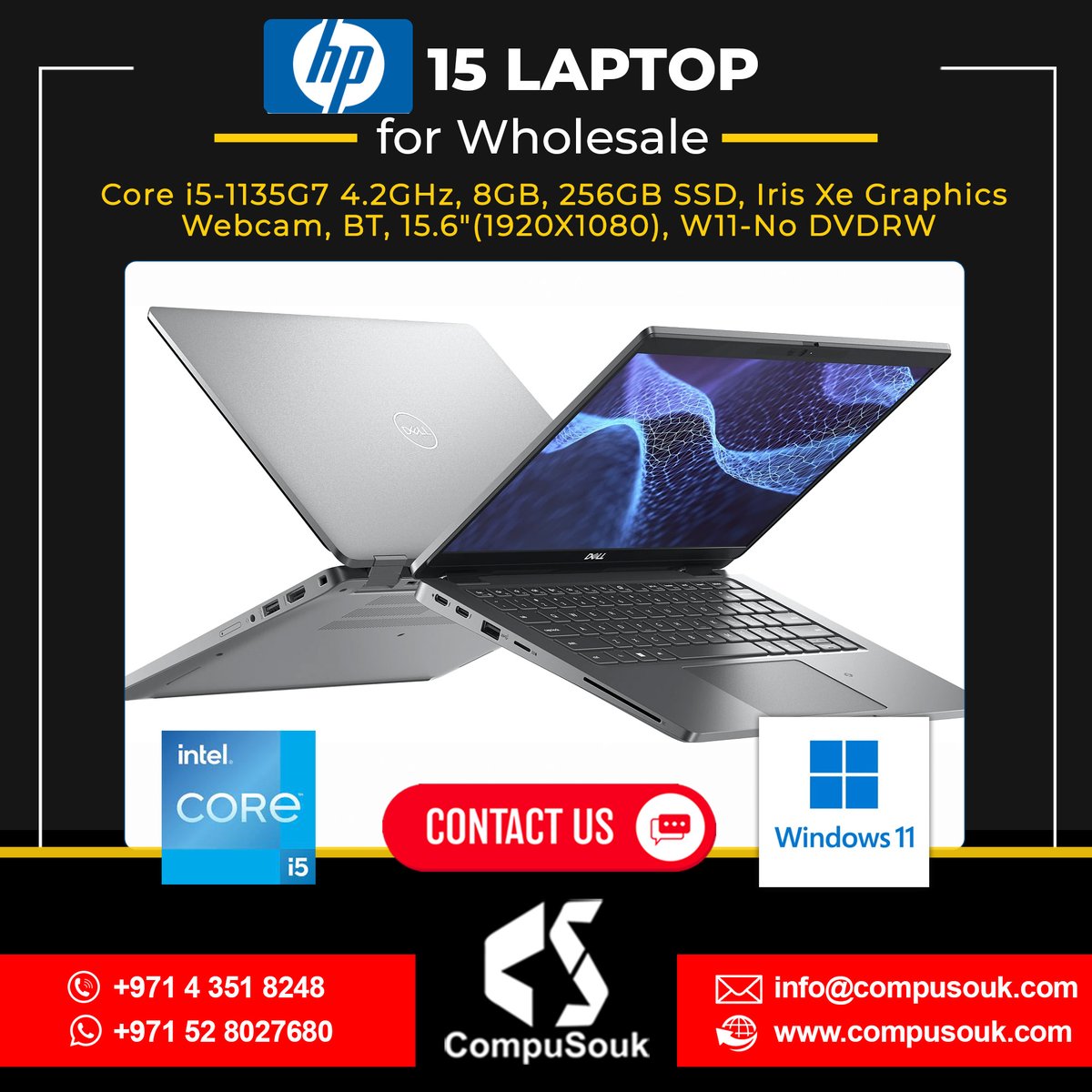 #HP 15 #Laptop  Bulk Selling @ Best Price..

Shipping Worldwide
Call:☑️ +971 4 351 8248 ☑️ Whatsapp : +971 52 8027680

#HPLaptop #Hp15Laptop #ComputerHardwaresales #Laptopdealers #WholesaleTechnology #HardwareWholesale #Laptopsupply #ITSupplies #WholesaleElectronics #ITProducts