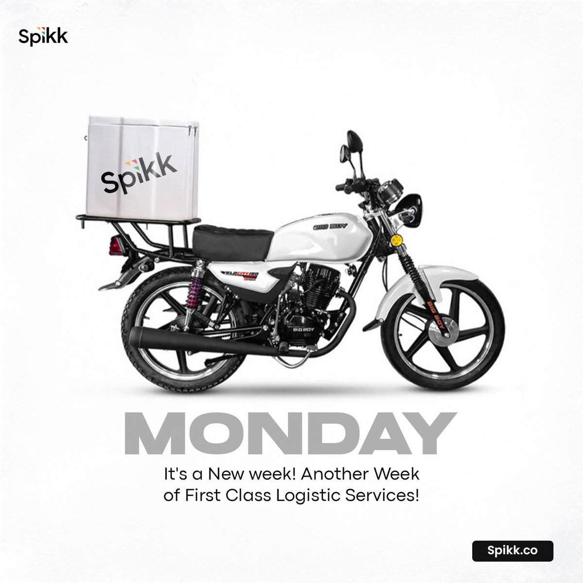 Spikk_co's tweet photo. We are available! Send in your Pick up &amp; Delivery Requests!

#monday
#trending
#logistics https://t.co/wm6oe21KuU