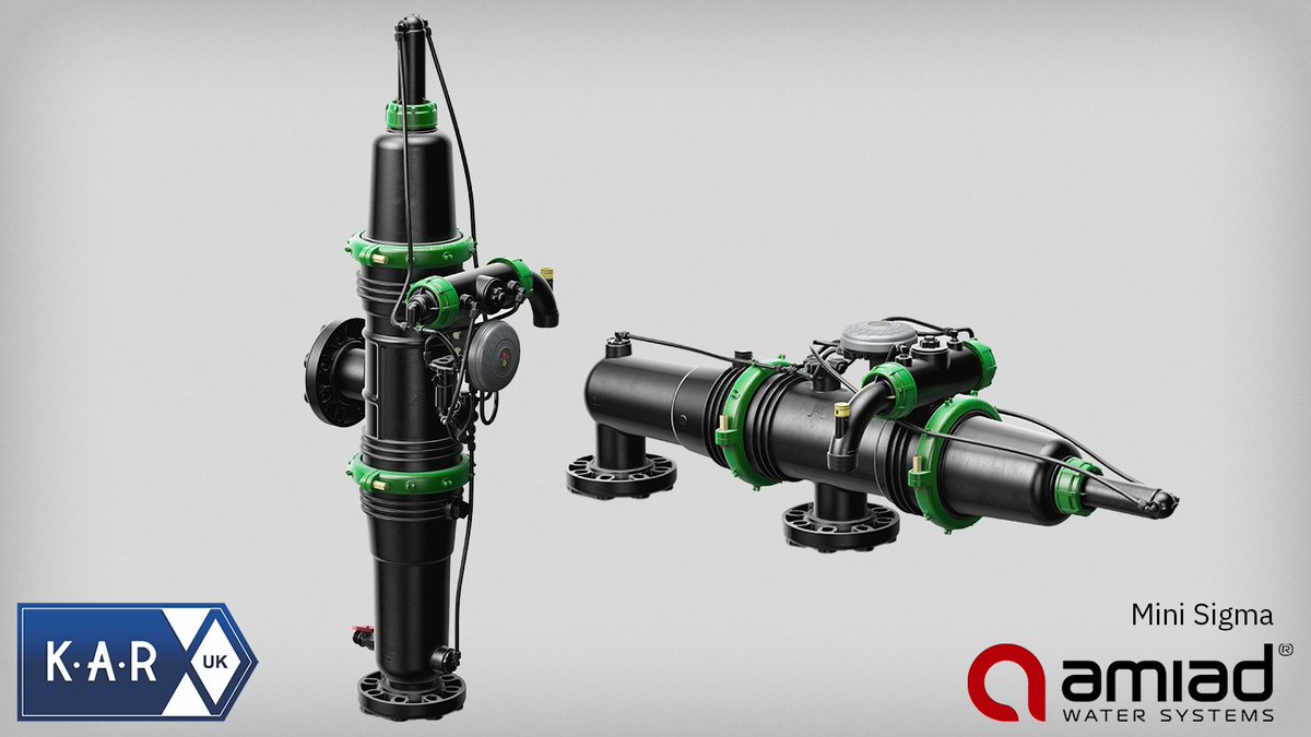 KARUK_LTD's tweet image. Introducing the Mini Sigma: a compact, durable, and energy-efficient water filter by @AmiadWaterSyst. 🌊

With innovative self-cleaning technology and modular design, it's the perfect solution for irrigation systems, promising clean water with minimal maintenance.💧✨

Learn…