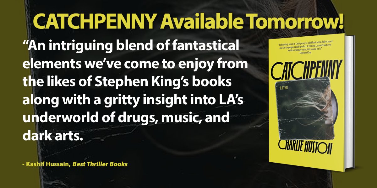 CATCHPENNY by Charlie Huston (pub. by @AAKnopf) is available tomorrow. Hopefully, you will buy the book. Read the team’s review: bestthrillerbooks.com/kashif-hussain…