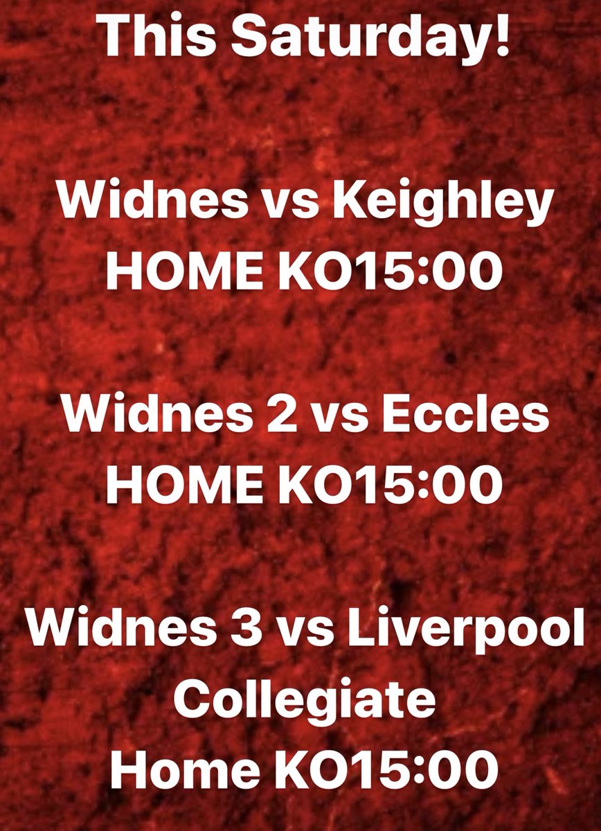 Big Saturday at Heath road with all three open age teams at home! 

@KeighleyRUFC 
<a href="/EcclesRugby/">Eccles RFC</a> 
<a href="/LC_RUFC/">Liverpool Collegiate</a>