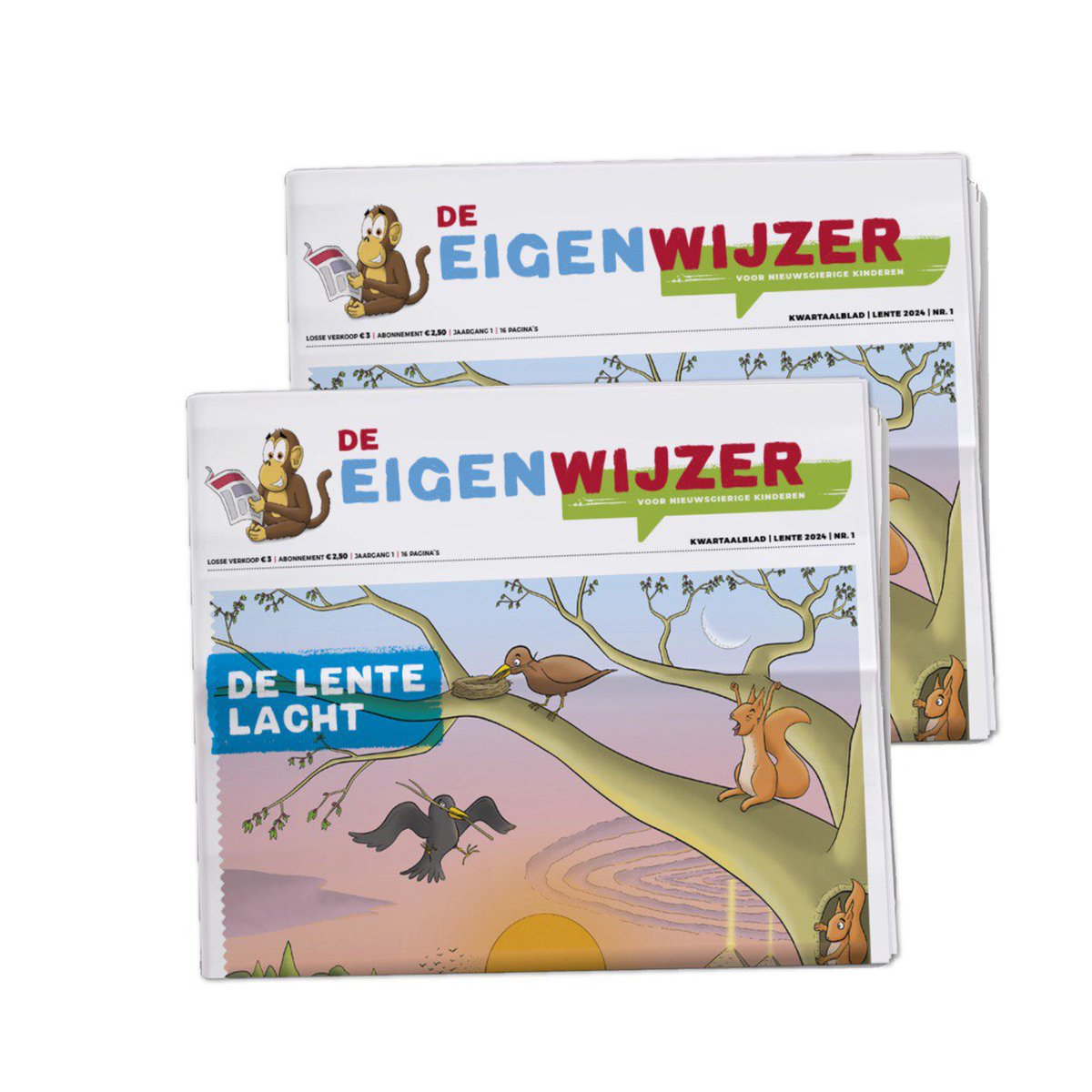 De Eigenwijzer is een gloednieuwe kinderkrant voor kinderen van circa 8 tot 12 jaar oud. De krant nodigt uit tot zelf nadenken, kritisch zijn en blijven verwonderen en spelen. Ik vind het een eer om deze krant te mogen maken. Kijk voor meer info op deeigenwijzer.com