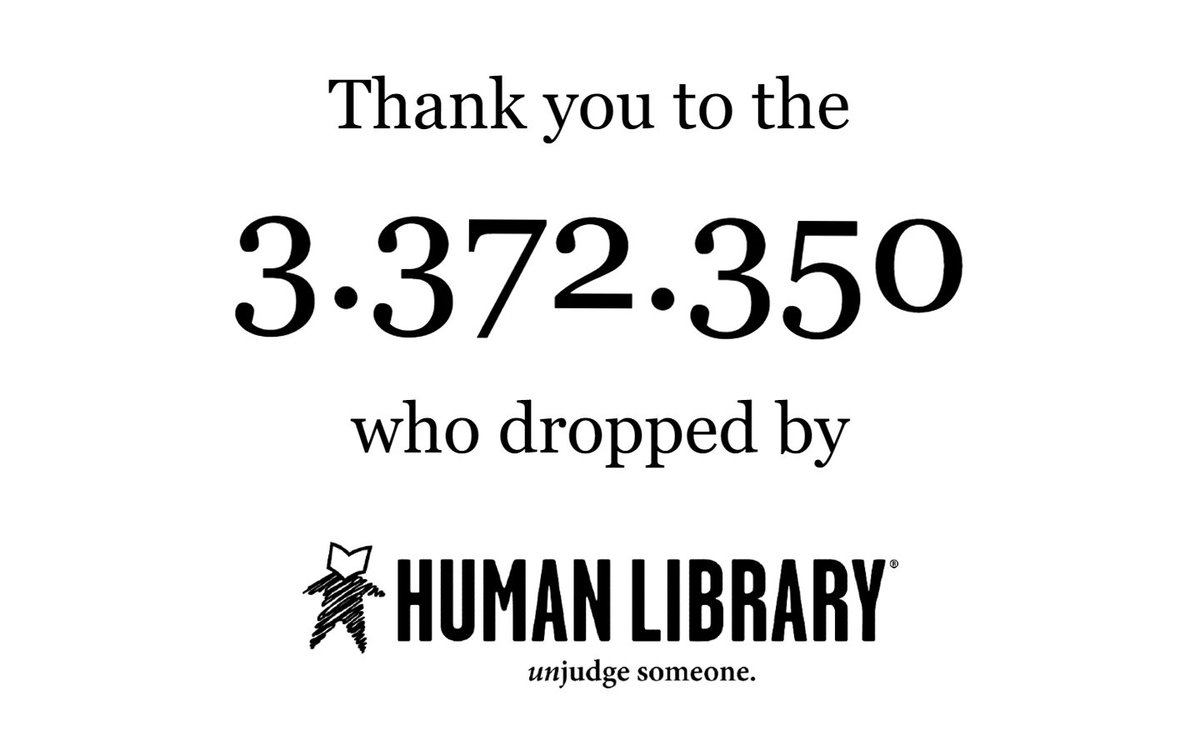 TheHumanLibrary's tweet image. We appreciate the interest. #UnjudgeSomeone #Website #HumanLibrary